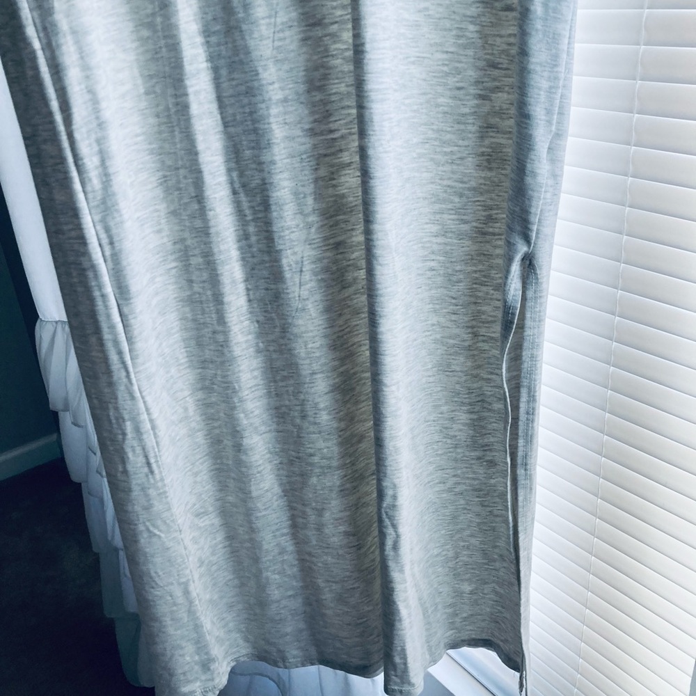 Gray Tshirt Maxi Dress - Picture 2 of 3